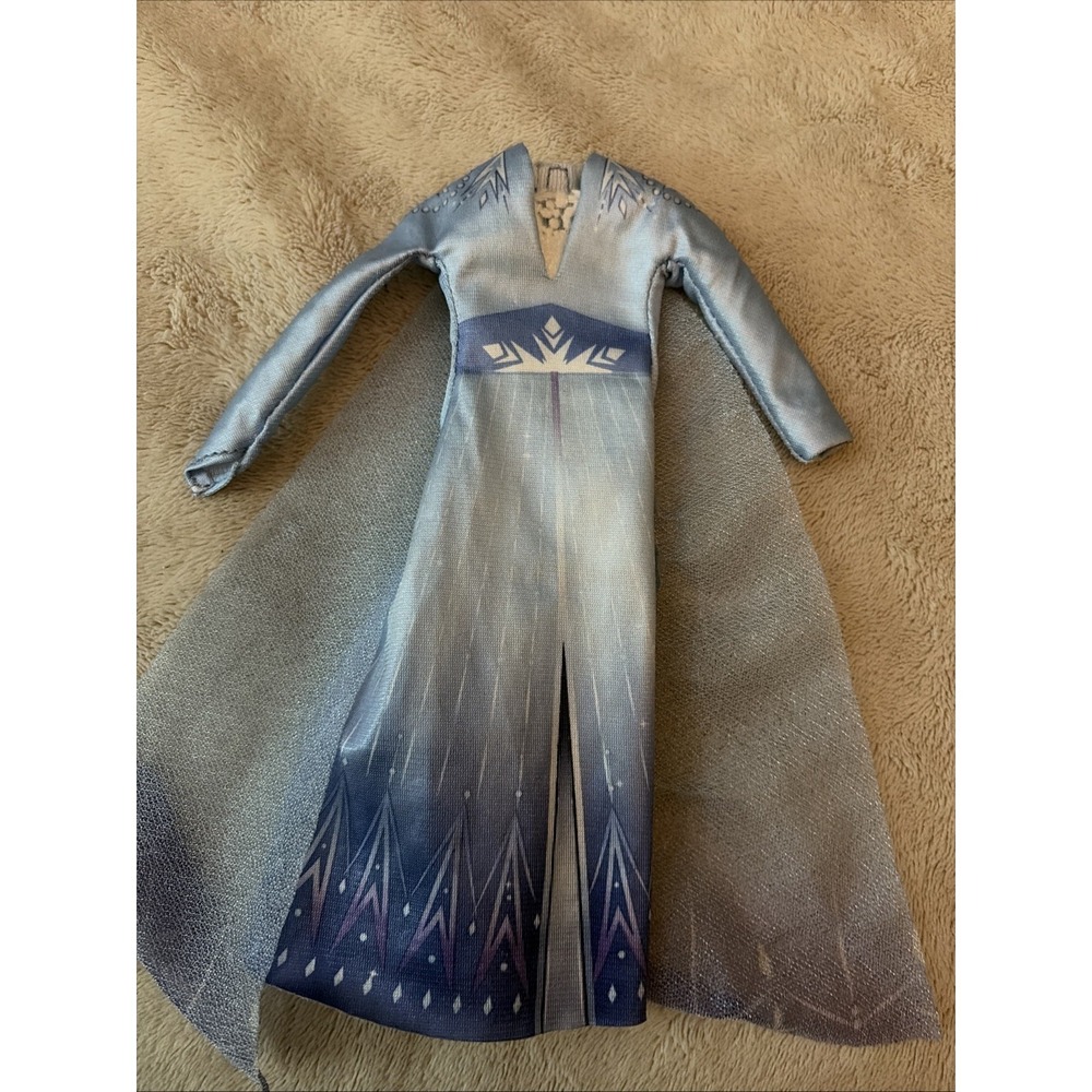 Disney Frozen 2 Queen Elsa, Blue and Purple Replacement Journey Dress B13 - Picture 1 of 9
